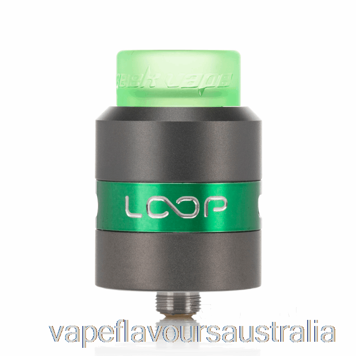 Vape Flavours Australia Geek Vape LOOP 24mm RDA Gunmetal / Green